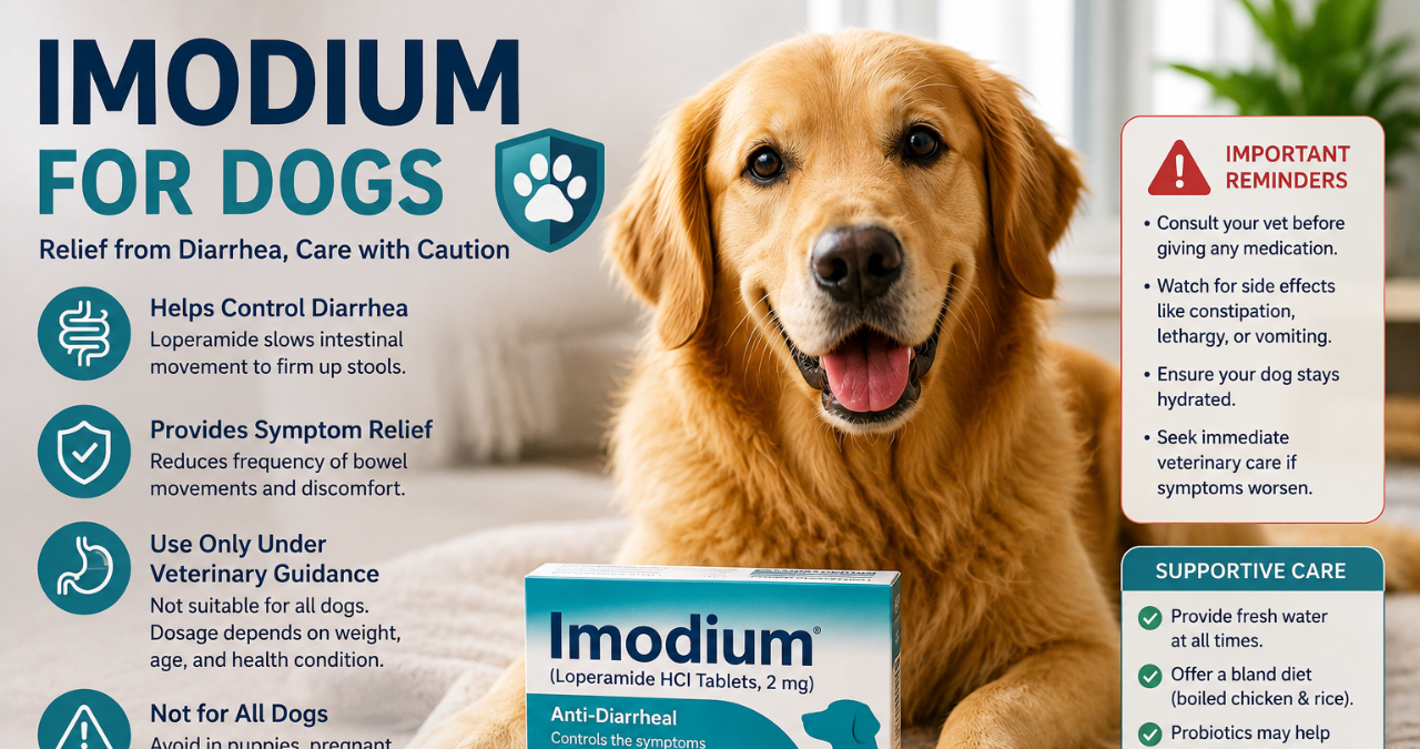 Imodium for Dogs: A Complete Guide for Pet Owners 1 Imodium for Dogs