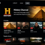 YouTube TV History Channel