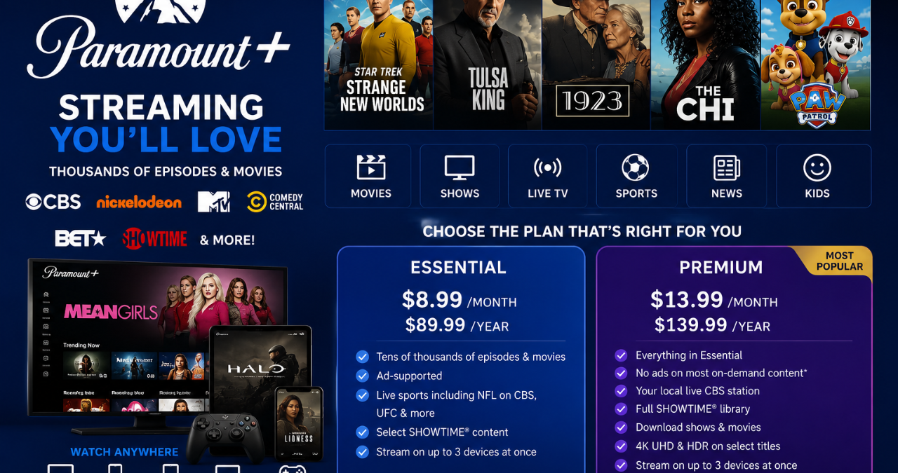 Paramount Plus Subscription