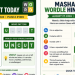 mashable wordle hint today